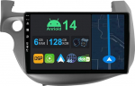 YUNTX 10,1-tolline Android 14 autoraadio koos satelliitnavigatsiooniga Honda Fit Jazz 2007-2014 jaoks | Octa Core | 6GB 128GB | Sisseehitatud 4G LTE | CarPlay & Android Car | DSP | DAB | HDMI | Dual Band WiFi | Bluetooth 5.0