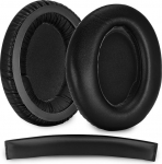 HD380 k&otilde;rvapadjad k&otilde;rvaklappide jaoks Asendavad k&otilde;rvapadjad, mis &uuml;hilduvad Sennheiser HD380 Pro HD380 G4ME One PXC450 PC350 k&otilde;rvaklappidega Valgusnahast k&otilde;rvaklapid M&uuml;raisolatsiooni m&auml;luvahust k&otilde;rvapadjadega