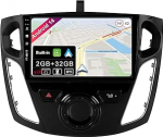 JOYX Autoradio Android 13 Sobib Ford Focus (2012-2017) - Tagarežiimi kaamera Canbus Free - [2G + 32G] - 9-tolline - 2 DIN - toetab DAB roolijuhtimist 4G WiFi Bluetooth Carplay IPS Android Auto