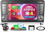 4G+64G traadita Carplay Android autoraadio Audi A3 S3 RS3 2003-2012 jaoks