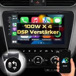 Dynavin autoraadio navigatsioonis&uuml;steem VW Golf 7 Passat B8 Tiguan Polo Skoda Octavia Superb, 9/10,1-tolline OEM raadio Bluetoothiga, DAB+ valmis, &uuml;hildub Carplay ja Android Cariga
