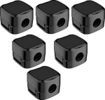 Kaabli korraldaja hoidja, magnetilised kaabliklambrid laua kaablihoidja jaoks, kaablijuhtimine laua all voodiplaadi, mobiiltelefoni laadija, arvuti, kodu, kontori, auto jaoks 6 paketti