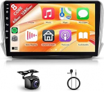 8 s&uuml;damikud 6+128G Android autoraadio Peugeot 2008 208 2012-2018 10,1-tolline traadita Carplay raadio koos puuteekraaniga Android auto peeglilink Bluetooth FM/RDS/EQ/DSP WiFi GPS navigatsioon tagurduskaameraga