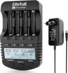 Dlyfull akulaadija AA AAA akulaadija Kiirlaadija AA AAA NI-MH NI-CD akudele koos aku parandamise, t&uuml;hjendamise funktsiooniga - AAA ja AA akude laadija.