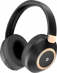 Lankey Sound juhtmevabad Bluetooth k&otilde;rvaklapid, k&otilde;rvaklapid, m&uuml;rasummutus, 100 tundi m&auml;nguaega, 5.3 Bluetooth k&otilde;rvaklapid ANC-režiimiga, k&otilde;rgsageduslik heli, s&uuml;gav bass, mustad