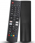 Universaalne kaugjuhtimispult LG TV puldile (k&otilde;ik mudelid) &Uuml;hildub k&otilde;igi L G LED OLED LCD UHD HDTV HDR Webos 4K 8K Smart TV-ga koos Netflix, Video, LG kanalite nupuga, Disney Plusiga