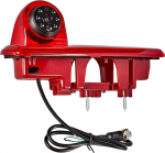 RED WOLF auto tagurduskaamera piduritulede kaamera Vauxhall Vivaro Opel Vivaro Renault Trafic alates 2014 NTSC IP68 veekindel &ouml;ine n&auml;gemine 12 V auto parkimisabi kaamera