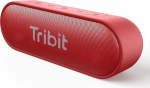 Tribit XSound Go Bluetooth-k&otilde;lar, 16W heli s&uuml;gava bassiga, 24 tundi, IPX7 veekindel, Bluetooth 5.3, TWS sidumine, kaasaskantav v&auml;lisk&otilde;lar telkimiseks, rannale, reisimiseks - punane