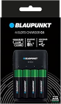 Blaupunkt Standard laadija 1-4 NI-MH akule, 8-10 tundi laadimisaega, sisaldab 4 AA Blaupunkt akut.