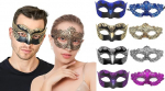 VKI&reg; Veneetsia mask meestele ja naistele, maskeerimine, karnevali maskid, n&auml;okost&uuml;&uuml;mid, kost&uuml;&uuml;mid, kost&uuml;&uuml;mid