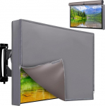 V&auml;litingimustes kasutatav TV-kate 40-43-tolline koos p&otilde;randatihendiga, 600D ilmastikukindel TV-ekraanikaitse veekindla t&otilde;mblukuga, alumine kate sobib enamikule lameekraaniga teleritele, kinnitused