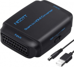 MISOTT Scart HDMI adapter, Scart HDMI konverter, Scart sisend HDMI v&auml;ljund konverter