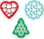 L&eacute;ku&eacute; j&otilde;uluk&uuml;psisevormide komplekt (3 tk)