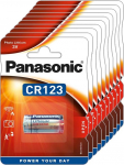 Panasonic CR123 patareid (CR123a) - 10 tk.