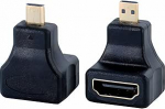 Standard HDMI Micro HDMI kaabli konverteerimisadapter 2 Pack Support 4K @ 30Hz DSLR Mirrorless digitaalsete kaamerate projektoritele