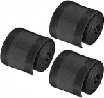 hankekaart Kabelklemme Streifen Boden Kabel Cover Schutz Schn&uuml;re Kabel Besch&uuml;tzer Kabel Management 9.8ft L&auml;nge 3.9" Breite Schwarz Pack von 3