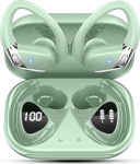 Bluetooth 5.4 k&otilde;rvaklapid Sport, 2026 k&otilde;rvaklappide traadita Bluetooth 6D Stereo/4 ENC mikrofoniga, 50H m&uuml;ravastased k&otilde;rvaklapid, k&otilde;rvaklappidega spordik&otilde;rvaklapid, IP7 veekindlad k&otilde;rvaklapid