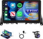 8 Core 4G + 64G autoraadio Android 13 Mercedes Benz C-klassile W204 S204 2006-2011, 9-tolline IPS puuteekraaniga autoraadio koos GPS Carplay Android auto DSP Wi-Fi Bluetooth FM RDS raadio tagurduskaameraga