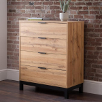 Julian Bowen Bali 4 Drawer Chest - Oak