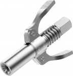 Grease Gun Coupler, Grease Gun Tip, Quick Lock & Release Lubricant Fittings, Double Handle, Grease Nozzle Coupling Updated to 12000 PSI, Compatible with All Grease Guns