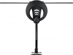Antennas Direct ClearStream 1MAX Siseruumide v&auml;li-TV antenn, UHF VHF, mitmesuunaline, 40+ miili ulatus, UHD 4K, Nextgen TV - 20" mastiga (must)