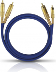 Oehlbach NF 1 Stereo Audio-kaabel Jack, sinine 2m sinine
