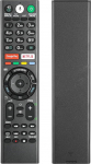 RMF-TX310E Sprachfernbedienung, kompatibel mit Sony LED LCD TV KD-49XE8004 KD-49XE8005 KD-43XF8096 KD-43XF8505 KD-43XF8577 KD-43XF8588, Ersatz-Controller mit NETFLIX Google Play-Tasten