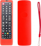 Silikon-Fernbedienung f&uuml;r Samsung TV BN59-01175N BN59-01315B AA59-00741A AA59-00786A Fernbedienung, waschbar, rutschfest, mit Anti-Verlust-Umh&auml;ngeband
