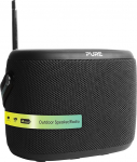 Pure Woodland Outdoor Bluetooth-k&otilde;lar - veekindel muusikakast 10W heliga, DAB+ ja FM-raadio, 14h aku, IP67 kaitse, kaasaskantav Bluetooth-kast, stabiilne Bluetooth 5.1 striimimine - must