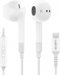 LUDOS Ferox USB C k&otilde;rvaklapid, 5-aastane garantii iPhone 17 16 15 Pro Max Plus Air Samsung Galaxy S24 S23 Ultra S22 S21 FE S20 A53 A54, USB Type C k&otilde;rvaklapid mikrofoniga In-Ear koos kaabliga iPadile