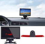 HD tagurduskaamera pidurivalguses Pidurivalgus sobilik nurga reguleerimise &ouml;ise versiooniga IR-valgus Van Roof Camera Mercedes Benz Sprinter W906/Transit Ducato Crafter Master Caravelle + 7-tolline