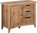 Chest of Drawers Rustic Modern Light Wood Colour Agora