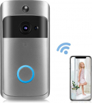 Elprico Wireless WiFi Video Doorbell Camera, 1080P Wide Angle Doorbell Camera, Two-Way Audio, 2.4G Smart WiFi Video Intercom Door Phone