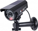 Dummy Solar Powered Fake Simulatsioon Security CCTV kaamera infrapuna LED vilkuv valgus veekindel v&auml;ljas