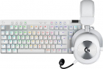 Logitech G PRO X TKL LIGHTSPEED traadita m&auml;nguklaviatuur PRO X 2 LIGHTSPEED traadita m&auml;ngukomplekt, QWERTZ Saksa paigutus, PC, PS5, PS4, Nintendo Switch - valge