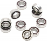 Bimetall-Dichtungsschild, Mikro-Rillenkugellager, 10 t&uuml;kki SR144TIKZWN8 3,175 x 6,35 x 2,780 mm ABEC-9 Edelstahl-Hybrid-Keramiklager