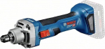 Bosch Professional 18V System Akku-Geradschleifer GGS 18V-20 (ohne Akkus und Ladeger&auml;t, inkl. 2x Einmaulschl&uuml;ssel 19 mm)