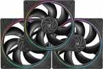 Thermalright TL-S12 CPU ventilaator 120 mm korpuse ventilaator, 4-pin PWM &uuml;hendusega, vaikne arvutiventilaator S-FDB laagriga, kuni 1500RPM ventilaator (3 tk)