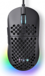 TMKB M1se m&auml;nguhiir 12800 DPI optilise anduriga, 6 programmeeritavat nuppu, Honeycomb hiir, reguleeritav RGB arvutihiir, pukseerimisvaba parakord, ergonoomiline Windows PC-le, MAC-le, must