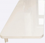 Seinale paigaldatud kokkupandav laud pesuruumi ja k&ouml;&ouml;gi jaoks 70kg kandev&otilde;imega ruumi s&auml;&auml;stev ujuv laud, mis klapib lisaruumi jaoks, mis on ideaalne v&auml;ikestesse ruumidesse.