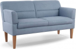 CAVADORE Kira 2,5-kohaline k&ouml;&ouml;gisohva / pink k&ouml;&ouml;ki, s&ouml;&ouml;gituppa v&otilde;i elutuppa koos k&auml;eosade reguleerimisega / lihtne plekieemaldus t&auml;nu Soft Cleanile / 168 x 94 x 81 cm / lame kootud: Valgus: