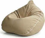 Aiire Outdoor Bean Bag XXL valmistatud Olefin - Luksuslik Bean Bag tool disain aeda koos t&auml;idisega - Relaxo Giant Bean Bags t&auml;iskasvanud, istekott kohev - p&otilde;randapadi j&auml;medad p&otilde;randatoolid, p&otilde;randatoolid, beež