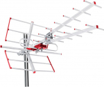 Maclean MCTV-855A V&auml;lisantenni TV antenni katuseantenn DVB-T/T2 H.265 HEVC Full HD Max 100dB&micro;V UHF/VHF LTE filter (aktiivne)