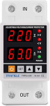 Madalpingekaitse Reguleeritav &uuml;hefaasiline intelligentne voolu kahe LED-indikaatoriga DIN Rail 230V 80A