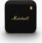 Marshall Willen juhtmevaba Bluetooth-k&otilde;lar, &uuml;le 15 tunni m&auml;nguaega, IP67 veekindel, kiirlaadimine, virnastatav, must ja messingist