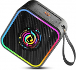 Bluetooth-k&otilde;lar, kaasaskantav Bluetooth 5.3 muusikakast valguse, bassik&otilde;larite, 10 aku, IPX6 veekindel kast, k&auml;ed-vabad k&otilde;ned, TWS sidumine, sobib &otilde;ues, reisimiseks, rannas, mustaks