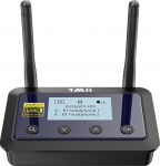 1Mii B03Pro+ HiFi Bluetooth 5.3 transceiver mit OLED-ekraan, LDAC & aptX HD, Reichweitenstarker Audio Adapter f&uuml;r TV & HiFi-Anlage, Optisch/RCA/AUX