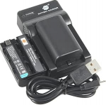DSTE (2-pack) Li-ion aku ja Micro USB laadija sobivad Sony NP-FS11 NP-FS10 NP-FS12 DCR-PC1 DCR-PC2 DCR-PC3 DCR-PC4 DCR-PC5 DCR-TRV1VE kaameraga.