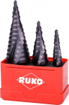 Ruko A101032F TiAlN (Titanium Aluminium Nitride) astmeliste puurimispiiride komplekt