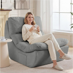 Bean Bag Chair Living Room, Bean Bag Diivan, Bean Bag Diivan Memory Foam, hubane 1-Seater Lounge Diivan l&otilde;&otilde;gastumiseks ja lugemiseks, magamistoas ja &otilde;ues, ei ole kokkupanekut, Hall
